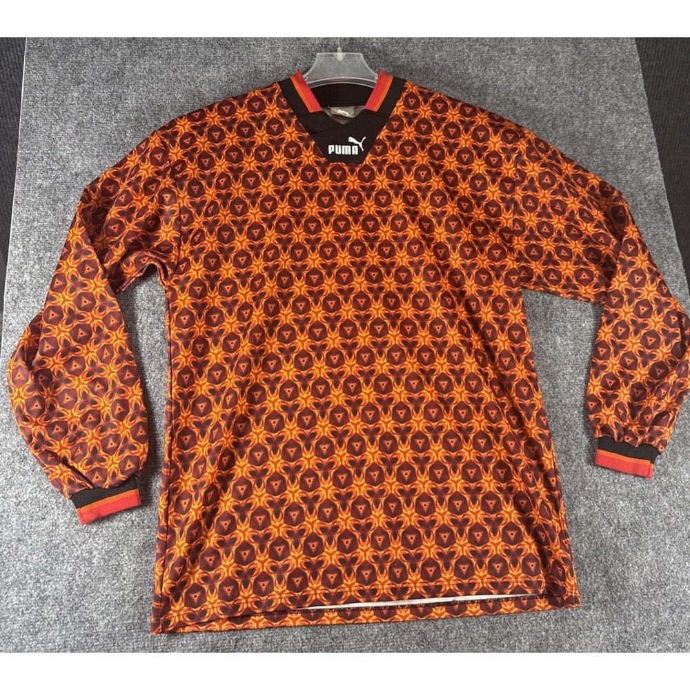 Vintage Puma Goalkeeper Goalie Soccer Jersey 90s Long Sleeve See Measurements